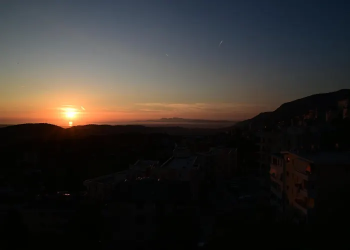 公寓 Damiano's Penthouse Old Bazaar - Castle To Coast View